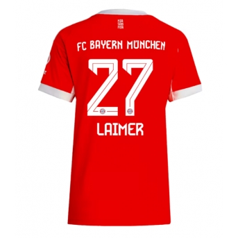 Billige Fotballdrakt Bayern Munich Konrad Laimer #27 Replika Hjemmedrakt Dame 2025-26 Kortermet